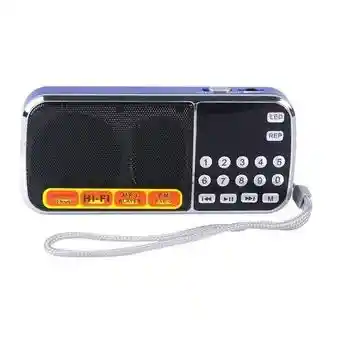 Radio Parlante Recargable Am/fm Bolsillo Sp-034