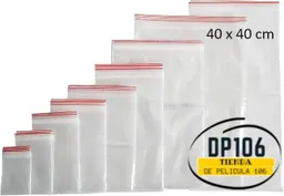 Bolsas Ziploc 40 X 40 Cm X 10 Und
