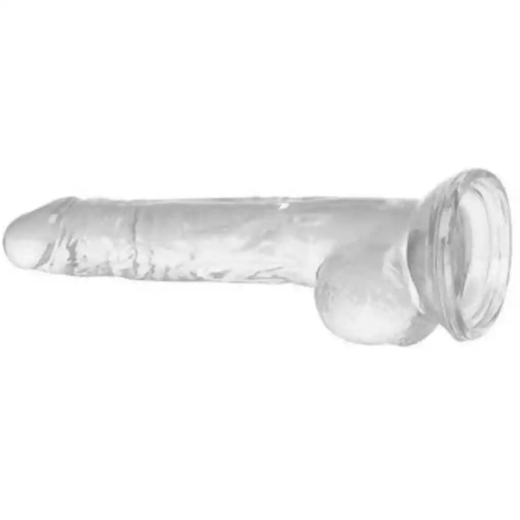 Dildo Transparente Lusty 18 Cm