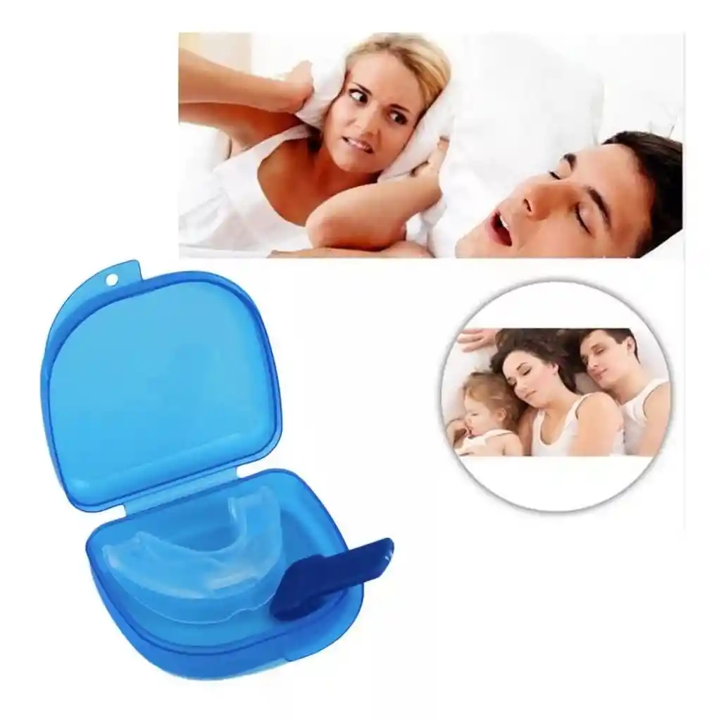 Protector Bucal Moldeable Doble Para Bruxismo Anti Ronquido
