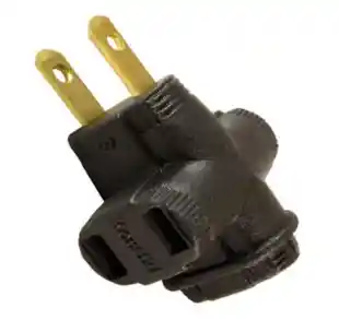 Tee Electrica Caucho 15 Amp