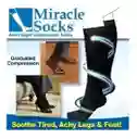 Medias De Compresión Miracle Unisex Circulación Varices Talla S-m