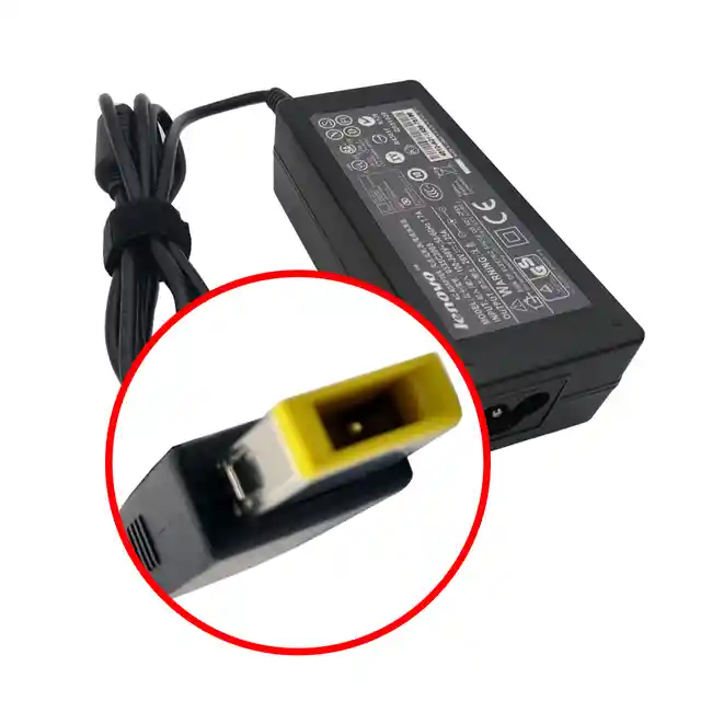 Cargador Para Pc Lenovo Yoga Punta Cuadrada (20v - 3.25 A)