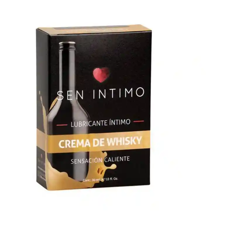 Lubricante Intimo Caliente Sen Crema De Whiskey 30 Ml