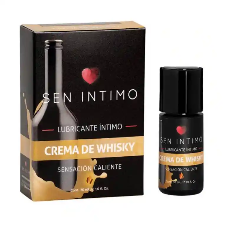 Lubricante Intimo Caliente Sen Crema De Whiskey 30 Ml