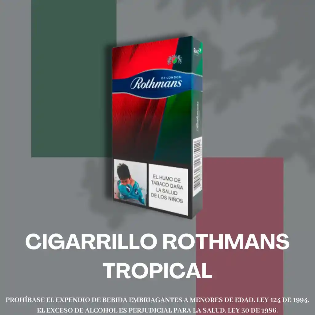 Cigarrillo Rothmans Tropical