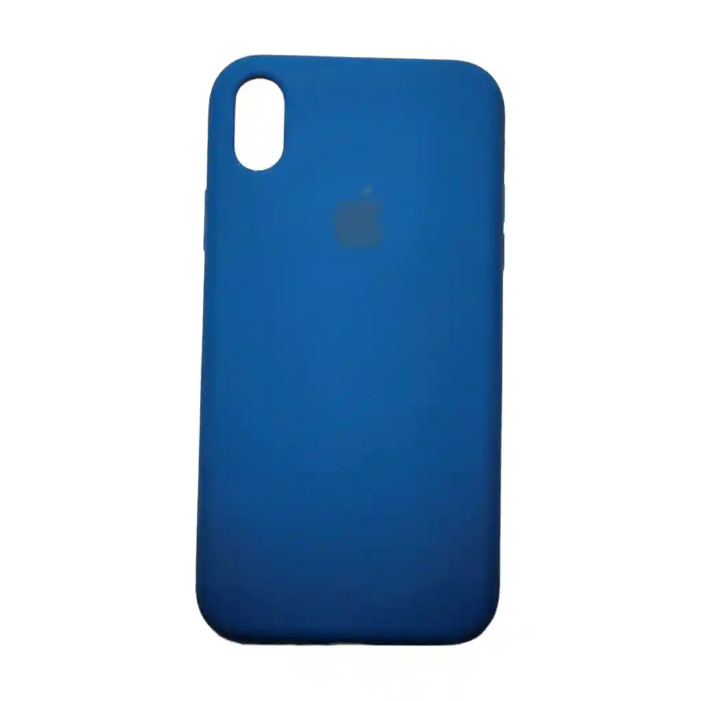 Silicone Case Para Iphone Xr Azul Marino