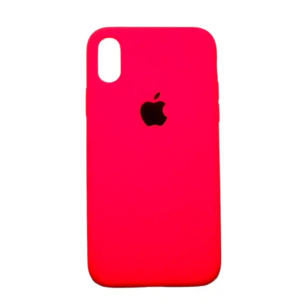 Silicone Case Para Iphone Xs Amarillo