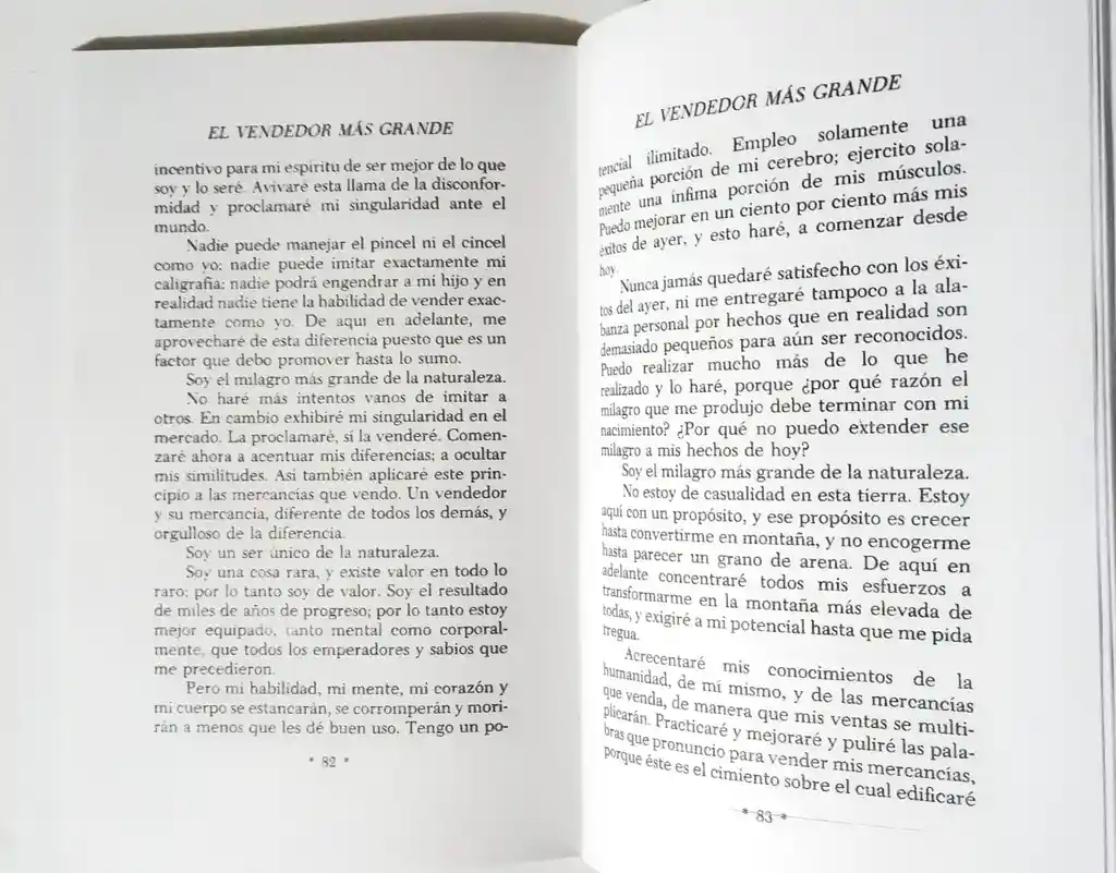 Libro El Vendedor Mas Grande Del Mundo