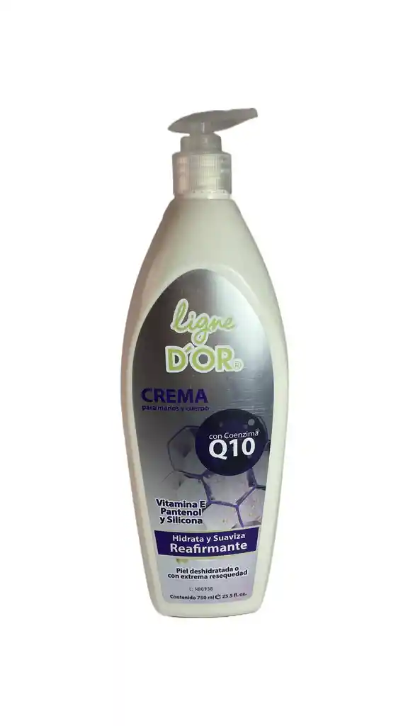Crema Manos Y Cuerpo Q10 Ligne Dor