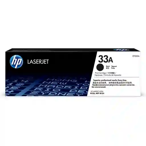 Tóner Negro Original Hp 33a Laserjet Cf233a