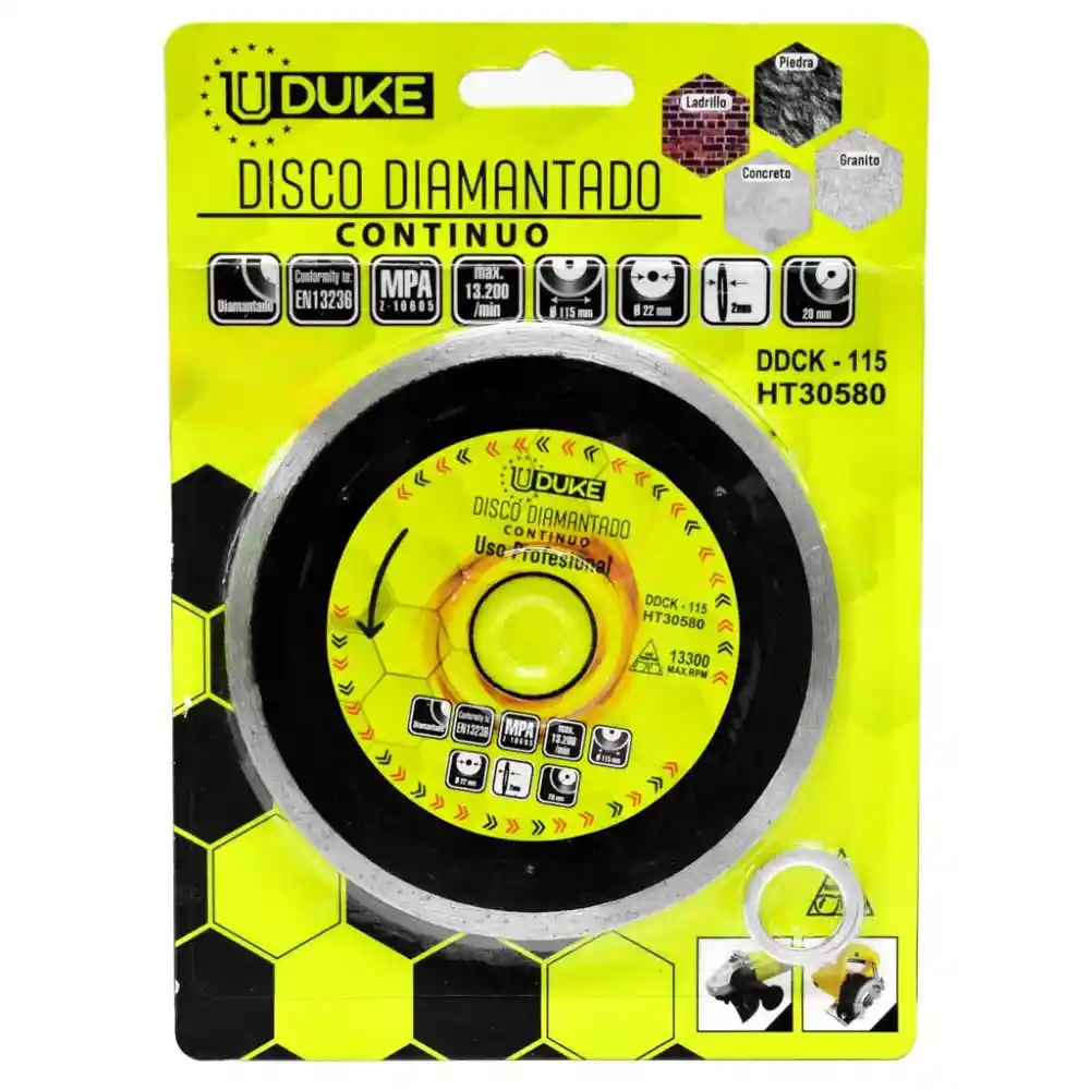 7" Disco Dimantado Continuo