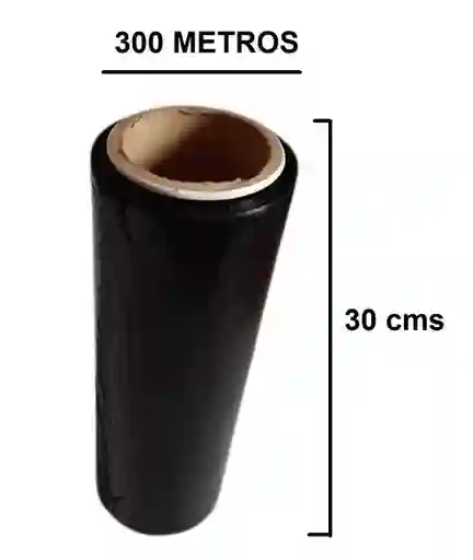 Vinipel Negro 30cm X 300mtrs