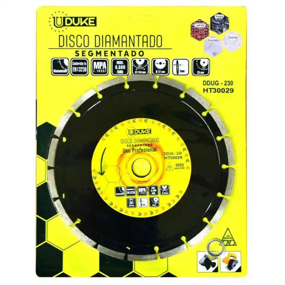 7" Disco Dimantado Segmentado