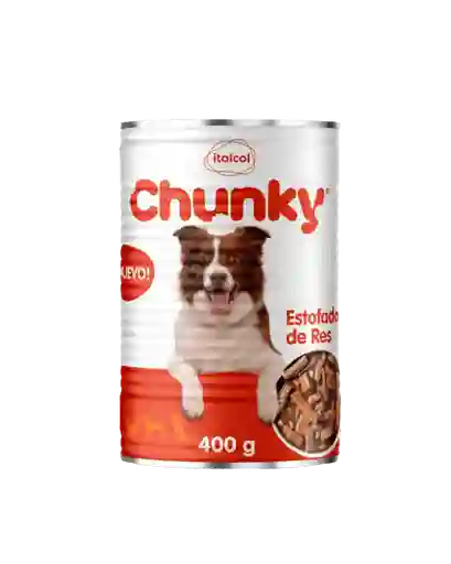 Chunky Estofado De Res Lata 400 Grms - Italcol