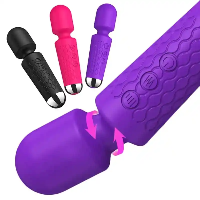 Vibrador Masajeador De Clítoris Hitachi Mini Recargable + Limpiador De Juguetes Elixir