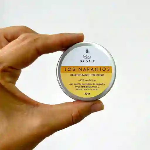 Desodorantes En Crema Coco Salvaje 30 Gr Los Naranjos