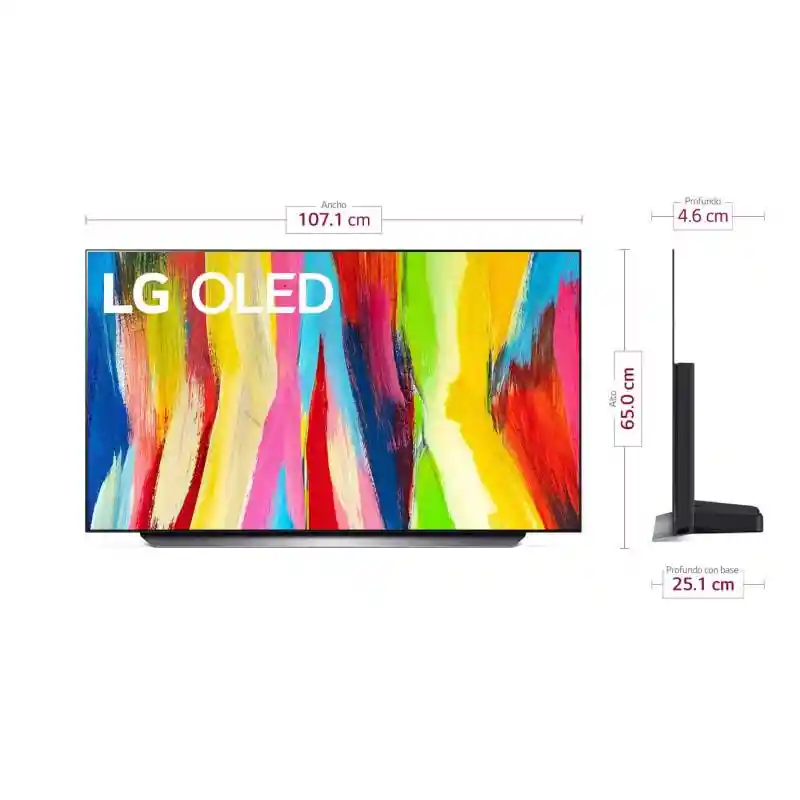 Televisor 48" Lg Oled48c2psa Smart Tv 4k Uhd Bluetooth