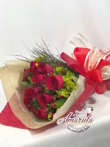 Bouqueth De Rosas Rojas