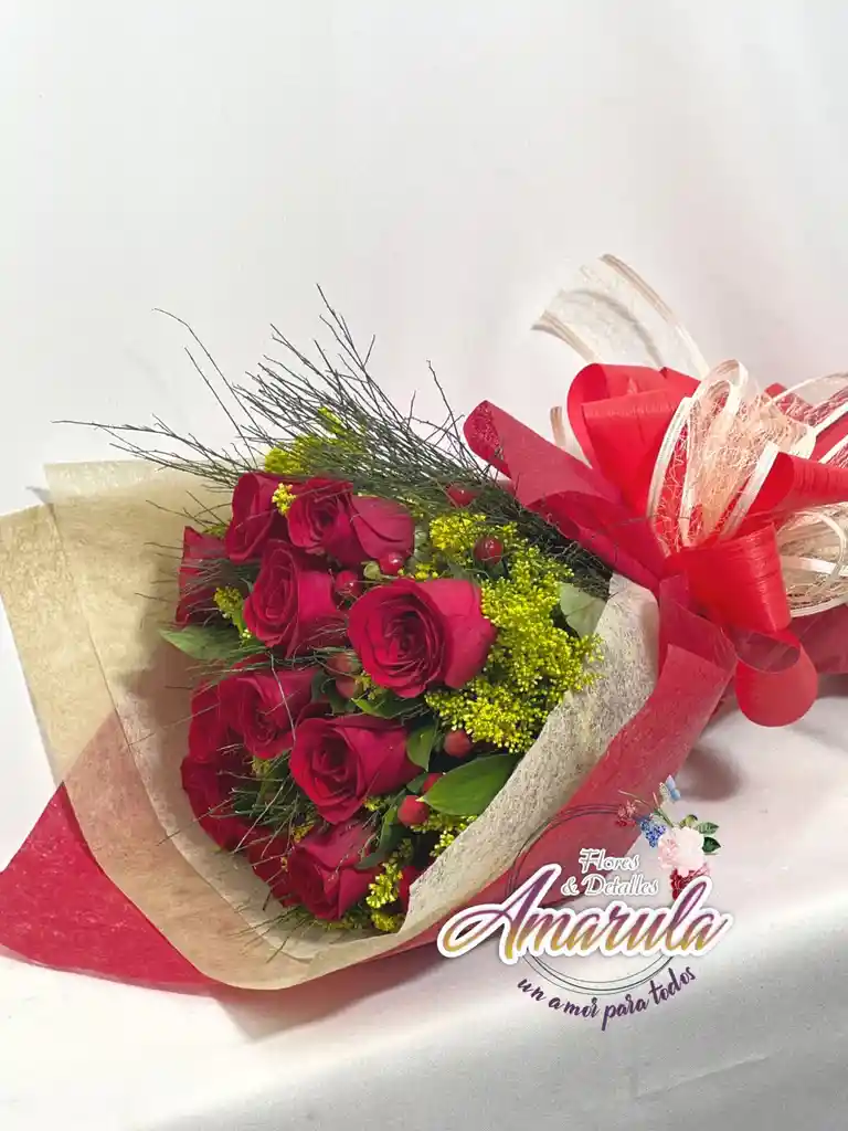 Bouqueth De Rosas Rojas