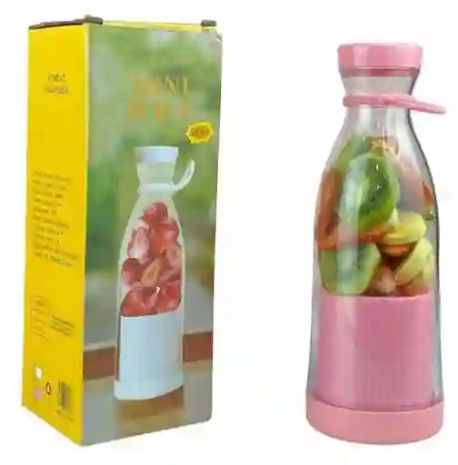 Mini Licuadora Portable Recargable Para Batidos 380ml Juice