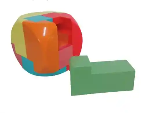 Rompecabezas En Forma De Cubo Mágico