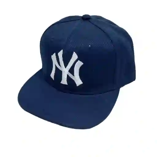 Gorra Plana Yankees New York Snapback Beisbolera Ny Angeles Azul Oscuro