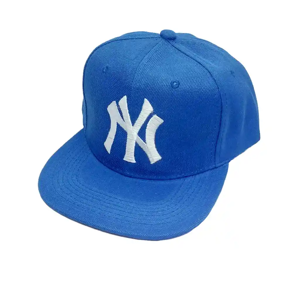 Gorra Plana Yankees New York Snapback Beisbolera Ny Angeles Azul Rey