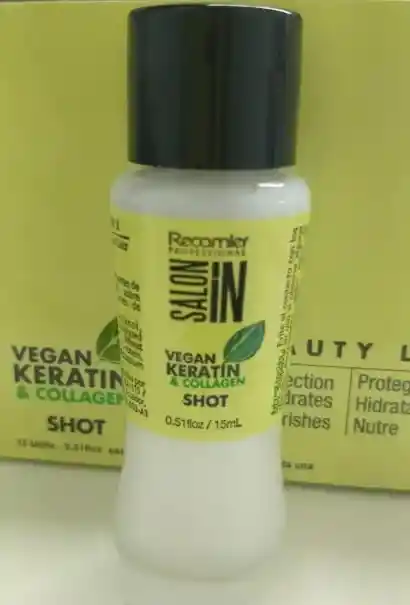 Vegan Shot Keratin Collagen 15ml- Recamier