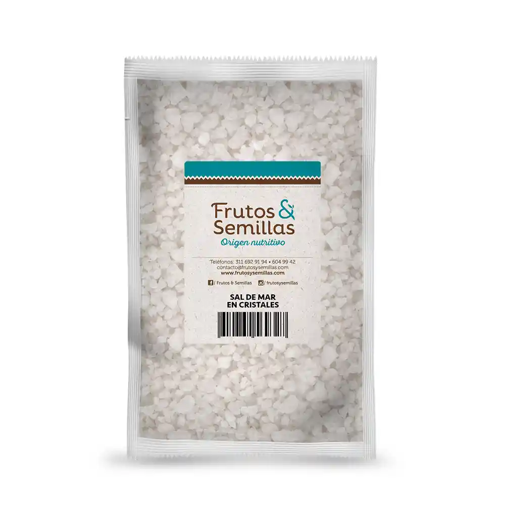 Sal De Mar En Cristales * 500 Gr