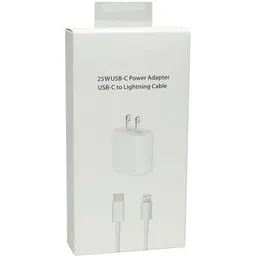 Cargador Lightning 25w Pared Para Iphone