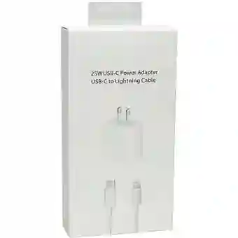 Cargador Lightning 25w Pared Para Iphone