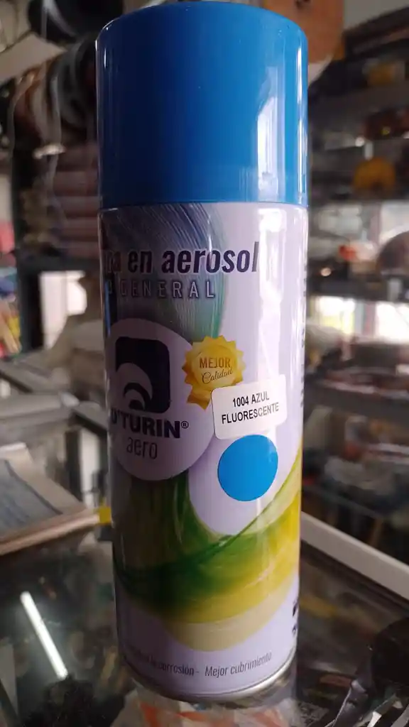 Spray Fluorescente - Azul 400ml / Marca * Dturin