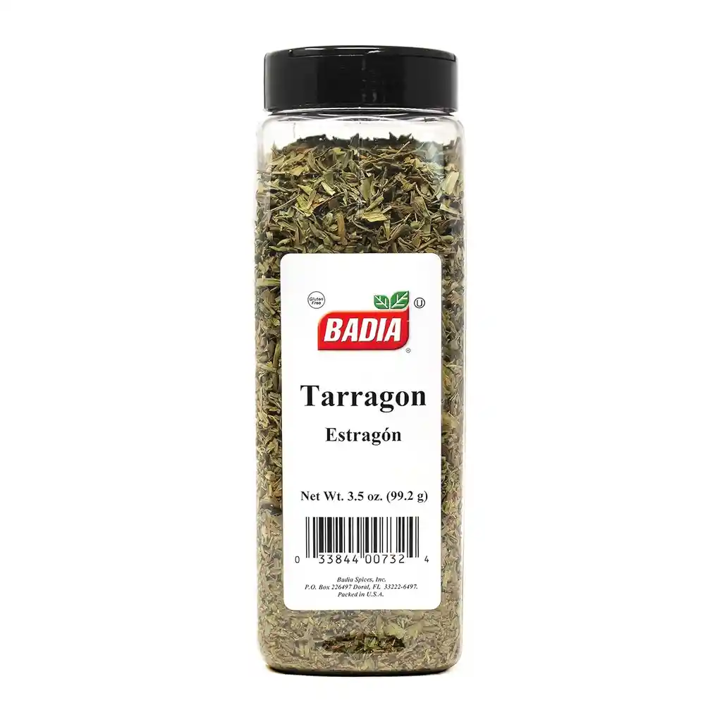 Badia Hojas De Estragón / Tarragón Seco 99.2 G (3.5 Oz.) Sin Gluten - Kosher