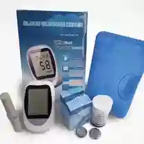 Glucómetro Kit Con Tiras De Prueba De La Diabetes Medidor De Glucosa