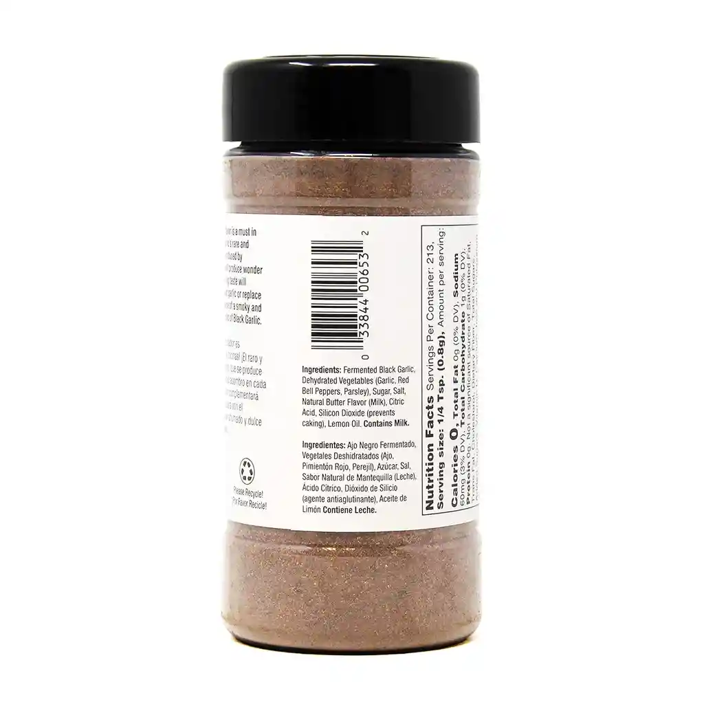 Badia Sazonador De Ajo Negro - Black Garlic Seasoning 170.1 G (6 Oz.)