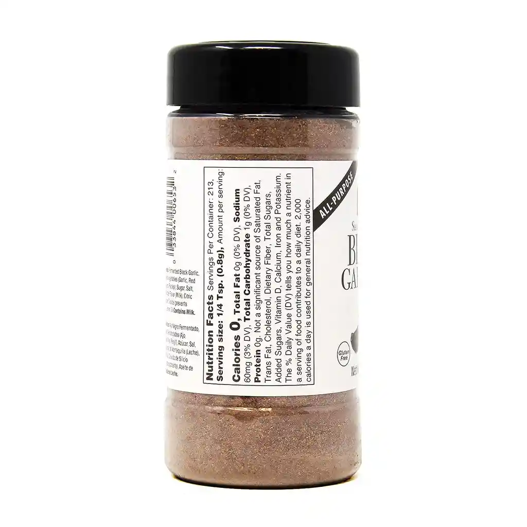 Badia Sazonador De Ajo Negro - Black Garlic Seasoning 170.1 G (6 Oz.)