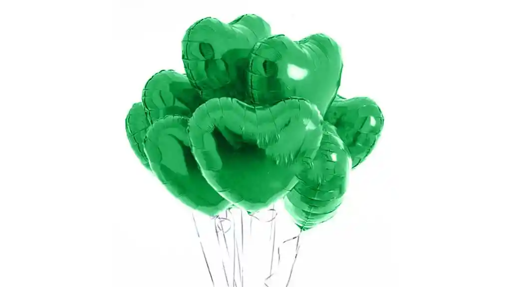 Globos Corazon X 6 Unidades