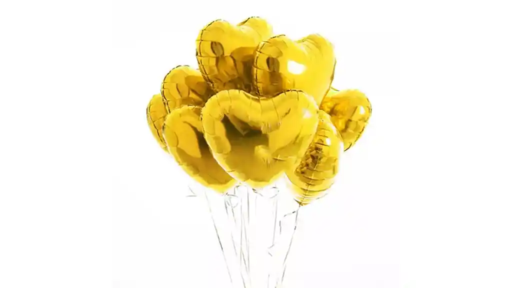 Globos Corazon X 6 Unidades