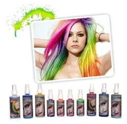 Laca Para Cabello Colores Fantasía Halloween