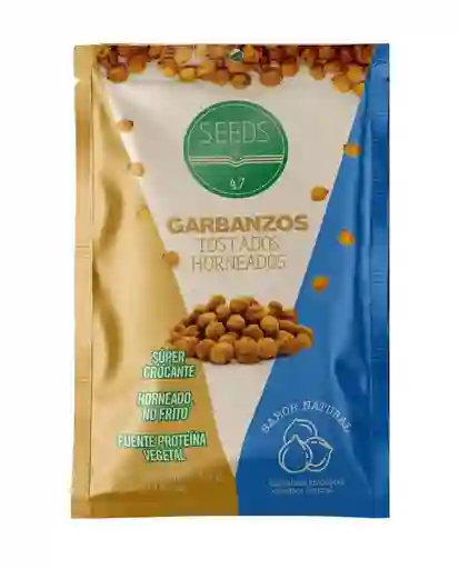 Garbanzos Tostados Natural Seeds 30 Gr