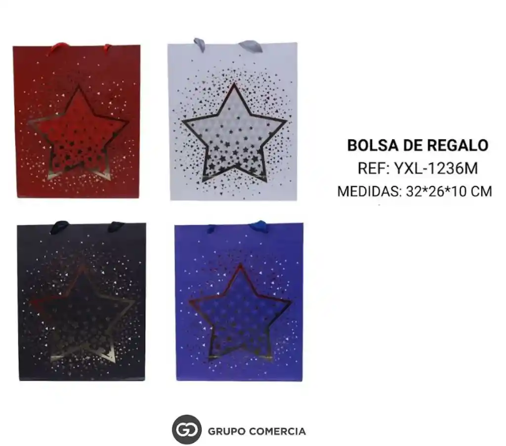 Bolsa Sorpresa 32*26*10 Cm Estrella