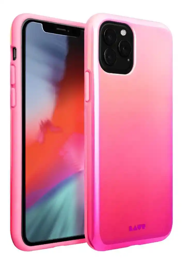 Estuche Para Iphone 11 Pro Laut Huex Fades En Rosado