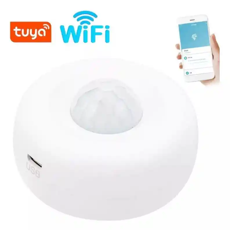 Sensor Detector Movimiento Inteligente Wifi Pir Tuya Smart