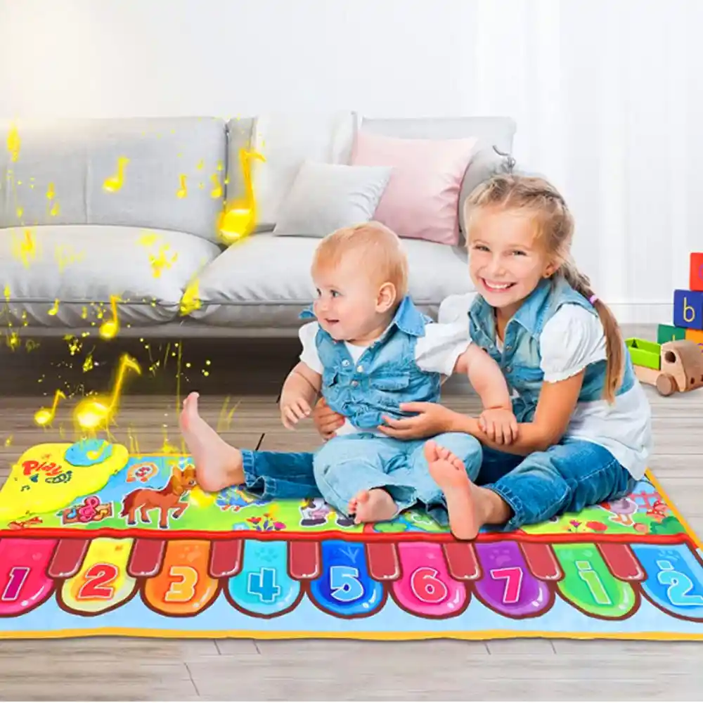 Piano Tapete Musical Juguetes Niños Juguetería Didáctica