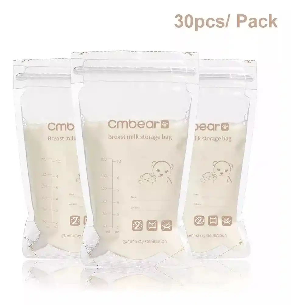 Bolsas Para Almacenamiento De Leche Materna Cmbear 30 Unidades