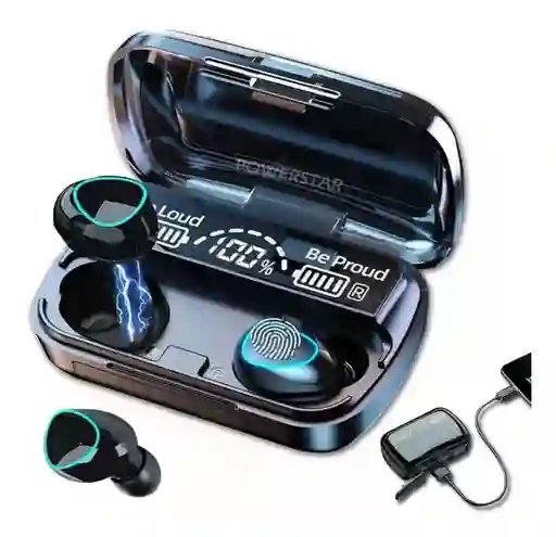Audifonos Inalambricos Bluetooth M10 Power Bank