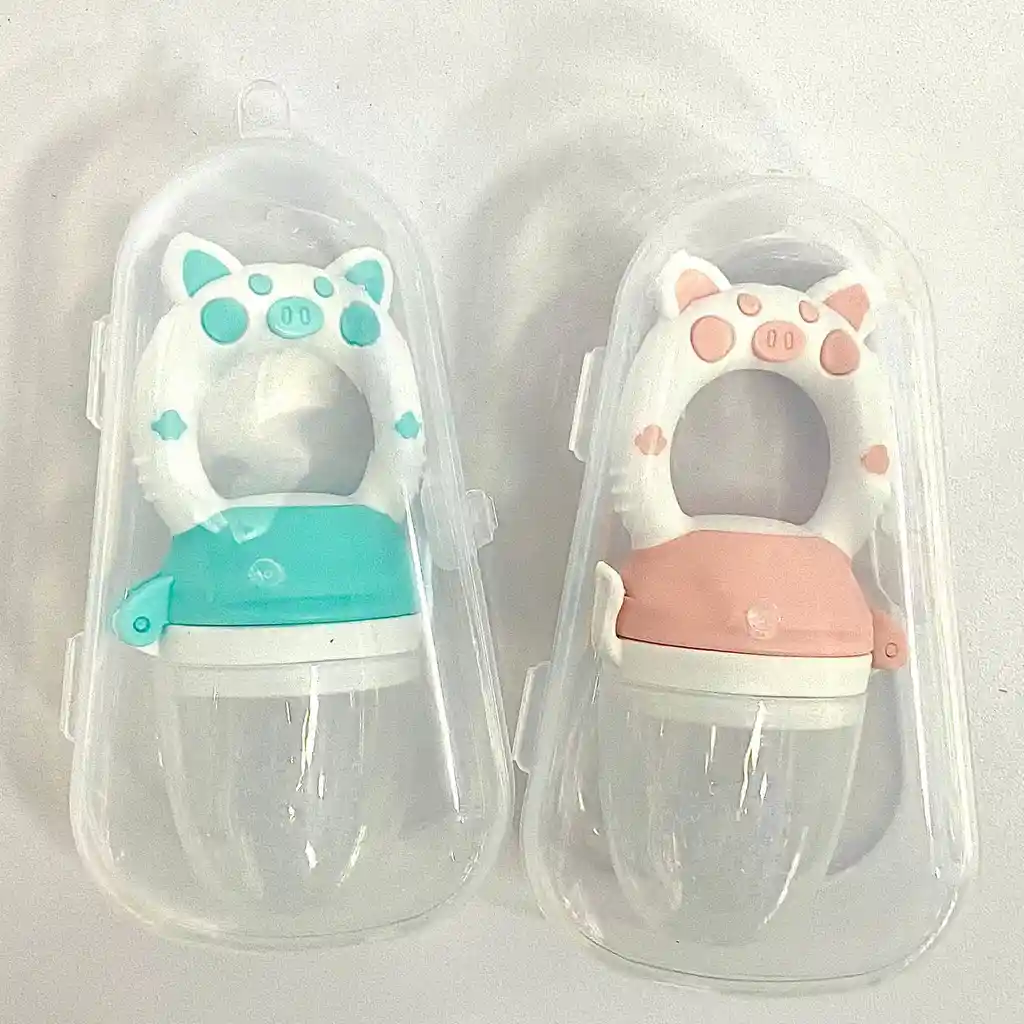 Chupo Alimentador De Fruta Para Bebé En Silicona Con Diseño