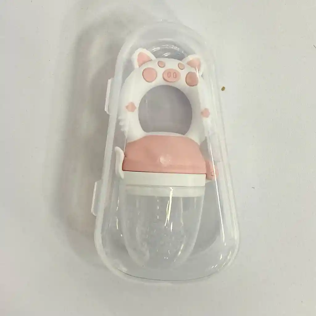 Chupo Alimentador De Fruta Para Bebé En Silicona Con Diseño