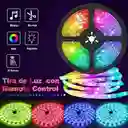 Cinta Led Tira Luces 5 Mts Rgb Multicolor Con Control Deluxe
